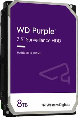 Produktbild von WESTERN DIGITAL HDD Purple WD85PURZ 8TB