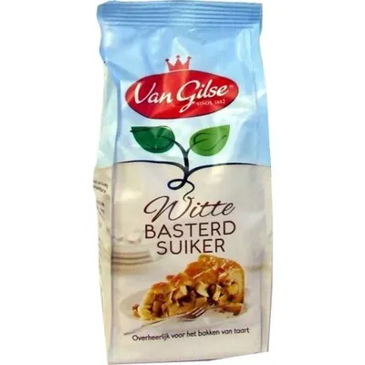 Produktbild von Van Gilse Witte Basterd Suiker 600g (Zucker zum backen von Kuchen)