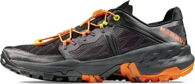 Zdjęcie produktu dla Sertig TR Low Men - Mammut (Performance Hiking Footwear (Low)), Kolor:czarny-ciemny mandarynkowy, Rozmiar:8.5 UK / 42 2/3