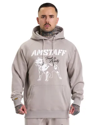 Obrázok produktu pre Pánska mikina s kapucňou Amstaff Logo 2.0 - M