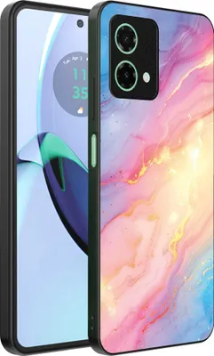 Obrázek produktu pro Vhodné pro Motorola Moto G84 Pouzdro na telefon s duhovým třpytivým mramorovým potiskem - TPU zadní kryt Pouzdro Rainbow Glitter Marble Design - Smartphonica