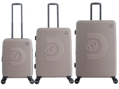 Produktbild von Discovery Kofferset Eclipse mit Trolleysystem und TSA-Schloss Sand One Size
