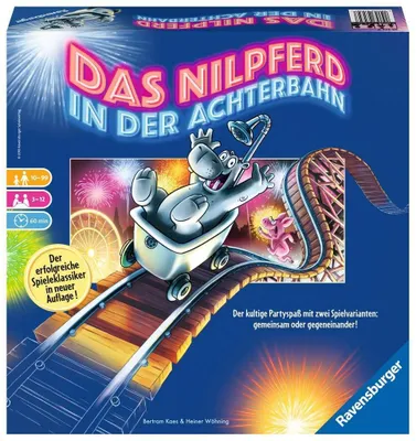 Produktbild von Ravensburger® Spiele - Das Nilpferd in der Achterbahn