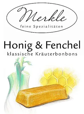 Produktbild von Honig & Fenchel 125g - klassische Kräterbonbons