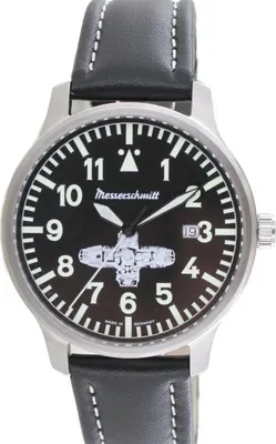 Produktbild von Aristo Herren Messerschmitt Uhr Boxer-Uhr ME-BOXER3 Leder