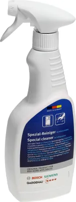 Zdjęcie produktu dla Bosch 00312476 Środek do intensywnego czyszczenia 500 ml do lodówek, parowarów i piekarników