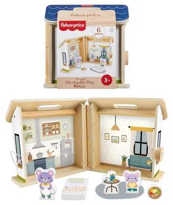 Image de Fisher-Price JGR81, Pour toute la famille, 3 ans, Multicolore, Bois