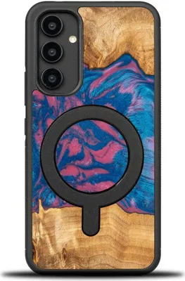 Produktbild von Holzhülle für Galaxy A54 5G, Bewood Unique Neons Vegas für MagSafe