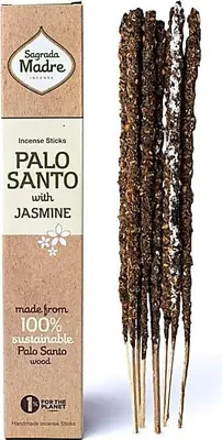Immagine prodotto di Incenso Sagrada Madre Palo Santo Al Gelsomino - ±30g Set Da 3 Pz