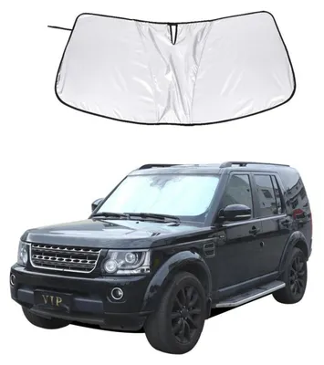 Produktbild von Windschutzscheiben-Sonnenschutz für Land Rover Discovery 3/4 LR3/LR4 2004-2016, UV-Schutz, faltbar
