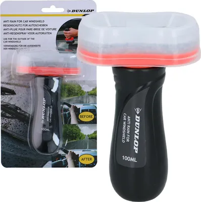 Zdjęcie produktu dla Niewidzialna Powłoka Hydrofobowa 100ml Dunlop Wycieraczka Płynie Do Szyb