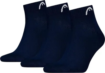 Produktbild von Head 701229017 Quarter Kurze Socken 3 Einheiten Blau EU 35-38 Herren,Damen Blau EU 35-38