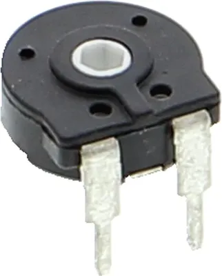 Produktbild von Drehpotentiometer / Einstellpotentiometer / Trimmpotentiometer, liegend,10M Ohm