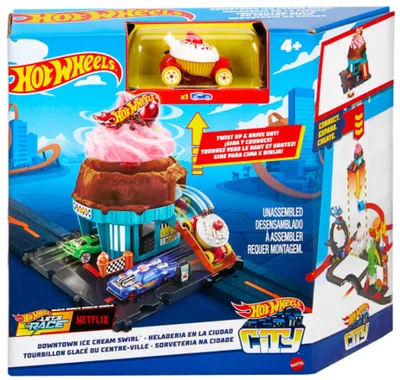 Zdjęcie produktu dla Hot Wheels City HTN77, Zestaw pojazdów i torów, 3 lat(a), Plastik, Wielobarwny