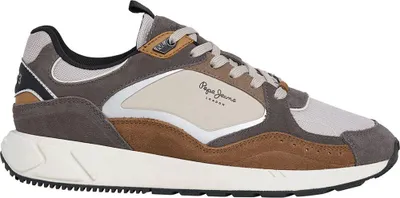 Productafbeelding van Pepe Jeans Marlon sportieve schoenen, grijs, maat EU 40, voor heren, kleur grijs, maat EU 40