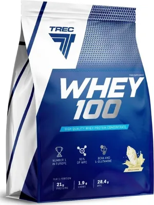 Produktbild von Trec Nutrition Whey 100- 2275 g Beutel Vanilla Flavor
