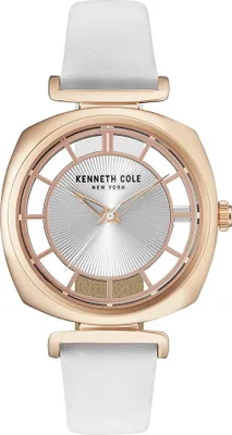 Produktbild von Kenneth Cole New York Damen Uhr Armbanduhr Leder KC15108003