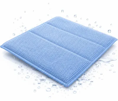 Produktbild von BADfabrik24 Mikrofaser Schwammtuch blau, KI-generiertes Bild