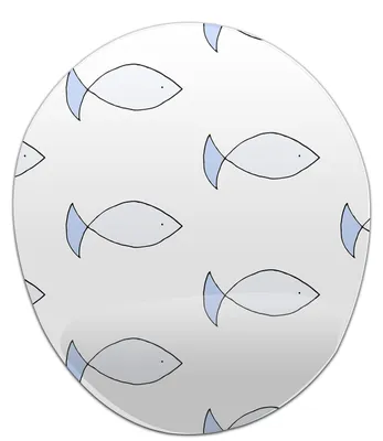 Produktbild von Ergonomisches Mauspad 20x23 cm mit Handgelenkauflage rutschfest schwarz