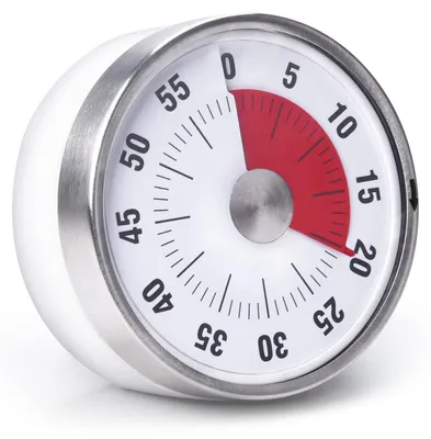 Mechanischer Küchentimer, Countdown, 99 Min., magnetisch, leise