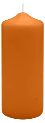Produktbild von Spitzkopf Stumpen Kerzen Cotto 15 x Ø 8 cm, 6 Stück
