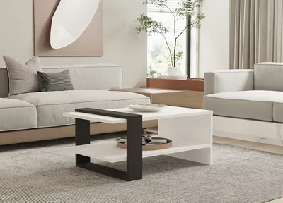 Produktbild von Skye Decor, Funda, Couchtische, Anthrazit, Melamin-Spanplatte, 80 x 35 x 55 cm
