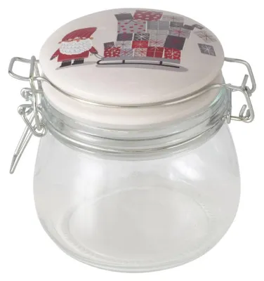 Image de Pot à couvercle en porcelaine MONTI, 450 ml