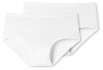 Image de UNCOVER BY SCHIESSER - Lot de 2 culottes pour femmes - blanc - taille XL