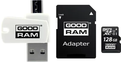 Immagine prodotto di Goodram M1A4-1280R12 memory card 128 GB MicroSDHC Class 10 UHS-I