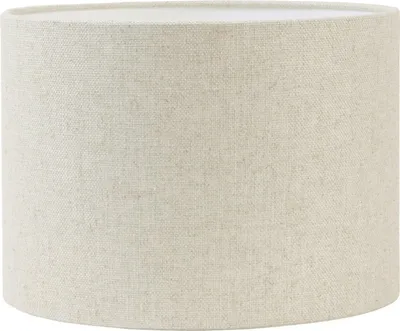 Produktbild von Light & Living - Lampenschirm Zylinder Livigno - Natürlich - Ø20x15cm - Stoffschirm für E27