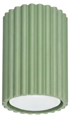 Immagine prodotto di Plafoniera KARBON 10 color salvia 1xGU10 10W in alluminio 10x6,5x6,5 cm Sollux Lighting