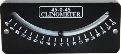Produktbild von INF Mini-Winkelmesser Neigungsmesser, 45-0-45 Grad Winkelmesser