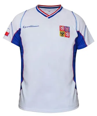 Zdjęcie produktu dla Koszulka piłkarska SportTeam® dla Czech, rozmiar 2, dla chłopców