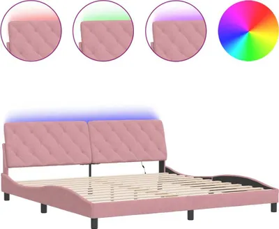 Obrázok produktu pre VidaXL 3213878, Ružová, 2,05 m, 2,18 m, 74,5 cm, 2000 x 2000 mm, 1 kusov