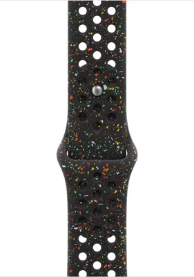 Immagine prodotto di Apple MGC34ZM/A accessorio indossabile intelligente Band Nero Alluminio, Fluoroelastomero