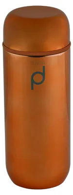 Wiederverwendbare Trinkflasche, Edelstahl, 200 ml, Kupfer