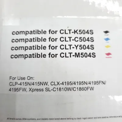 Obrázek produktu pro Cool Toner Cartridge – kompatibilní náhradní tonerová kazeta pro Samsung CLT P504C