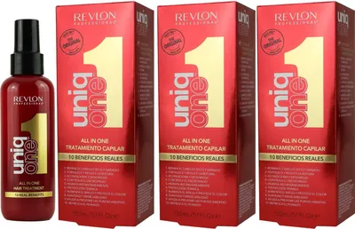 Produktbild von Revlon Uniq One 3 x 150 ml All In One Classic 10 in 1 Hair Treatment Set
