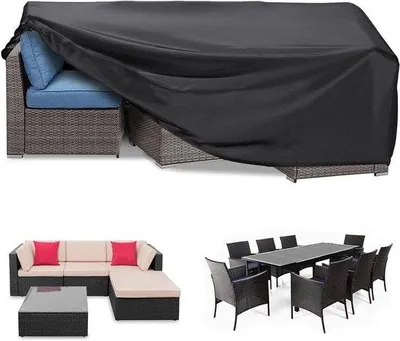 Image de Housse imperméable pour salon de jardin 280 x 204 x 106 cm, tissu Oxford 420D