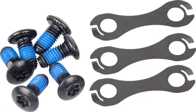 Produktbild von SHIMANO Befestigungsschrauben Bremsscheibe SM-RT76 6-Loch - sicherer Halt für...