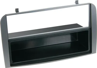 Produktbild von Radioblende 2-DIN mit Fach Alfa Romeo 147 / GT | anthrazit