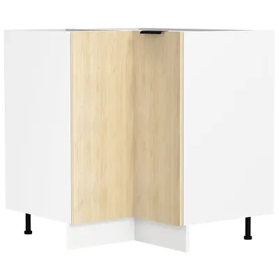 Produktbild von VCM Eckschrank | Maße ca. H. 82 x B. 76 x T. 76 cm | Küchenschrank | Küchenunterschrank | Unterschrank | Küchenmöbel - Fasola