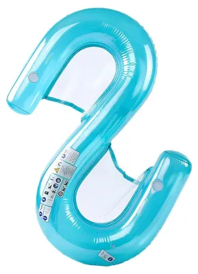 Image de Fauteuil gonflable portable pour deux personnes, idéal pour la piscine