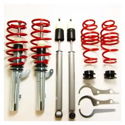 Image de Suspension réglable pour Volkswagen Golf 7 (à partir de 2012) - couleur rouge