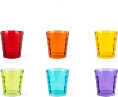 Immagine prodotto di Excelsa Set di 6 bicchieri d'acqua Dubai Glass 24,5 cl colorati