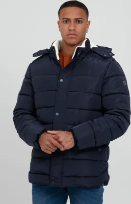 Produktbild von Blend 20712470 BHOuterwear Herren Winterjacke Herrenjacke Jacke gesteppte Winterjacke mit Kapuze und Teddyfutter Regular Fit