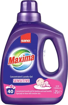 Image de Gel Concentré pour Linge, Sensible, 2L, SANO Maxima
