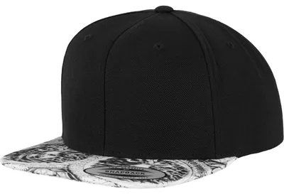 Image de Casquette Flexfit - Snapback LT1119 (taille unique) (noir/blanc)