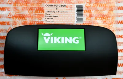 Produktbild von Stihl Viking 00007013600 Abdeckung mit Logo Typenschild für MB 545