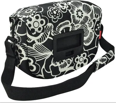 Zdjęcie produktu dla KLICKfix FunBag - torba na kierownicę, czarno-biała